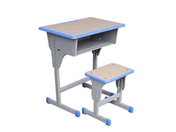 单人学生课桌椅 学校家具配套HY-011 