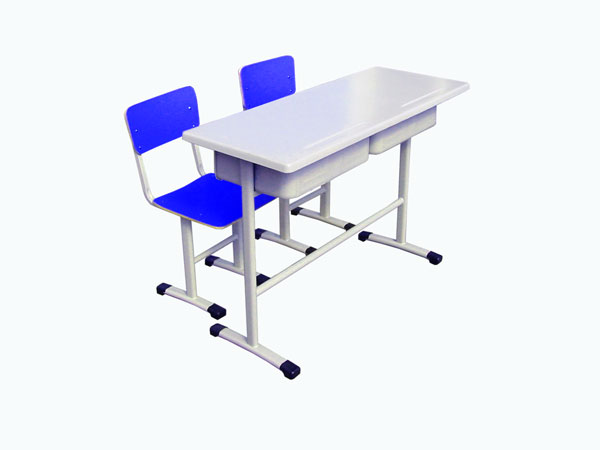 塑钢制学生课桌椅 教室桌HY-006 