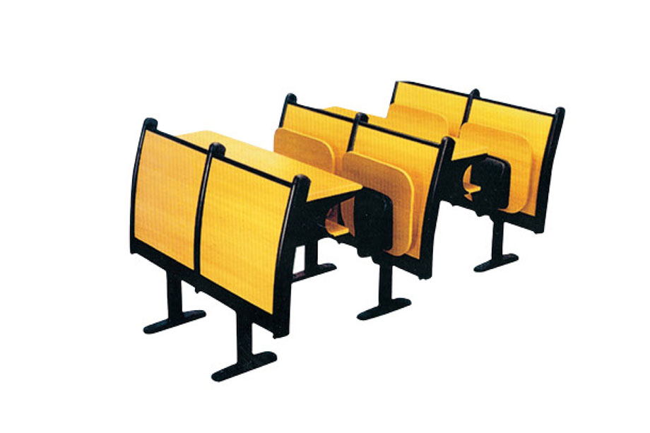 学校折叠排椅 实用大学课桌椅HX601A-1